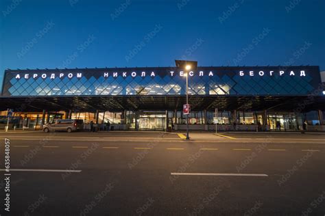 New building on International Airport Nikola Tesla in Belgrade, Serbia ...