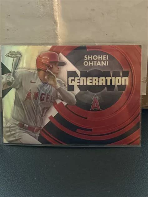 2022 TOPPS GÉNÉRATION chrome maintenant Shohei Ohtani EUR 0 93