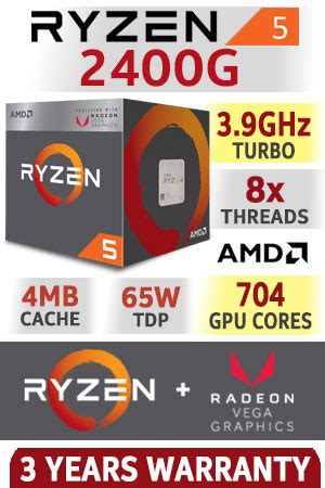 Venta 2400g Ryzen 5 En Stock