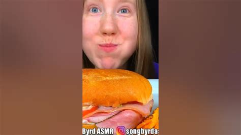 Asmr Grinder Sandwich Mukbang No Talking Eating Sounds 🥪 Shorts