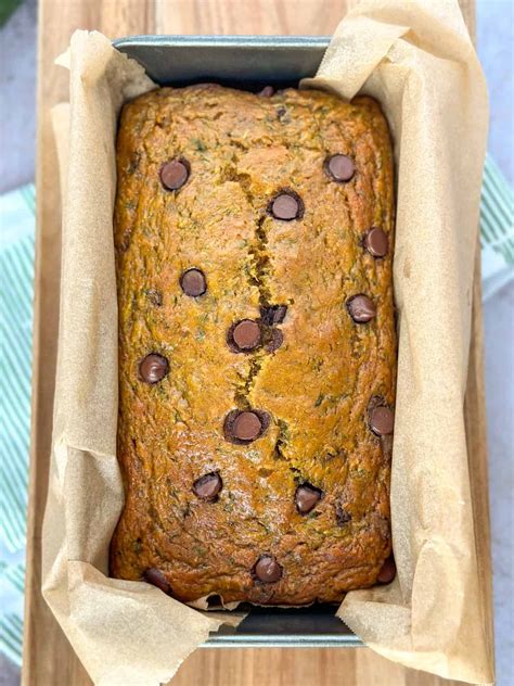 Pumpkin Zucchini Bread With Chocolate Chips Whiskful Cooking Artofit