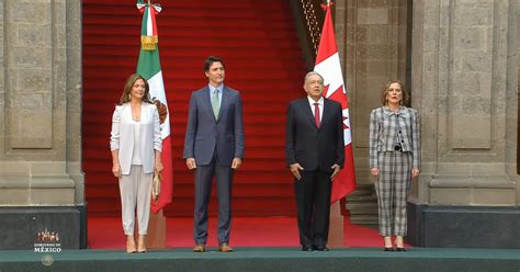 Justin Trudeau llega a Palacio Nacional para reunión con AMLO Enfoque