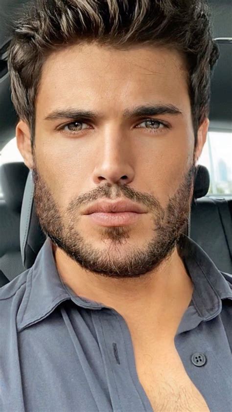 Pin By Reg On Models M Nnlich Beautiful Men Faces Bearded Men