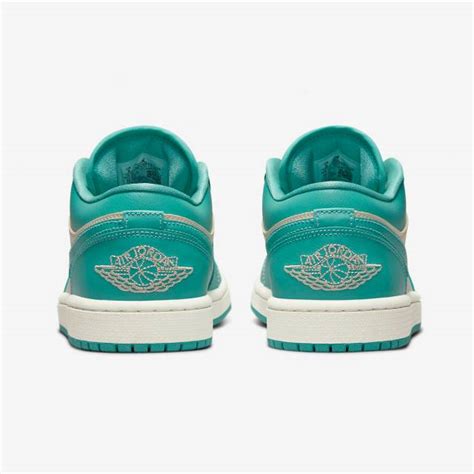 Nike Womens Air Jordan 1 Low Tropical Teal Sandy Beige Sanddrift