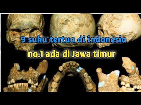 9 Suku Tertua Di Indonesia No 1 Ada Di Jawa Timur YouTube