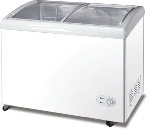 L Curved Type Stepped Cooling Chest Freezer Chest Freezer And