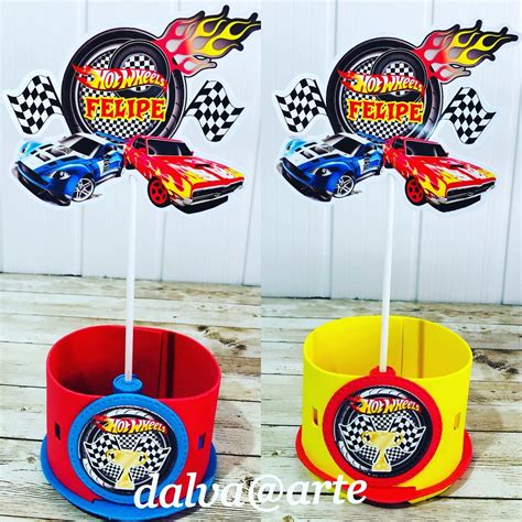 Centro De Mesa Hot Wheels Elo Produtos Especiais
