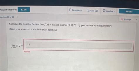 Solved Calculate The Limit For The Function F X 23x 4 Over