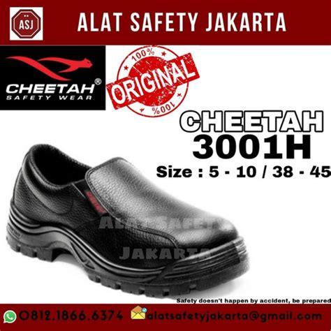 Jual Safety Shoes Cheetah H Sepatu Safety Cheetah H