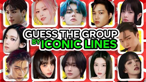 Guess The Kpop Group By The Iconic Line Are You A Real Kpop Stan