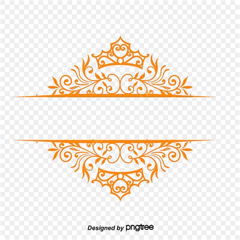 Continental PNG Picture, Simple Vector Continental Crown Border, Vector ...