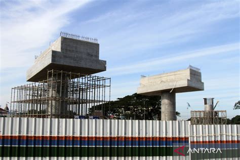 Progres Pengerjaan Jembatan Layang Aloha Antara News Jawa Timur