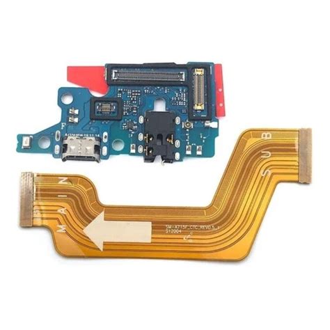 kit flex LCD placa de carga para galaxy A71 A715 função turbo novo