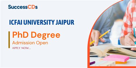 Icfai University Jaipur Phd Admission 2023 Application Form Dates