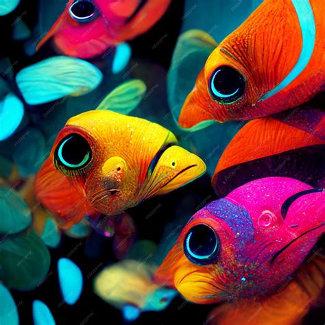 Premium Photo Underwater Background With Various Sea Views Underwater