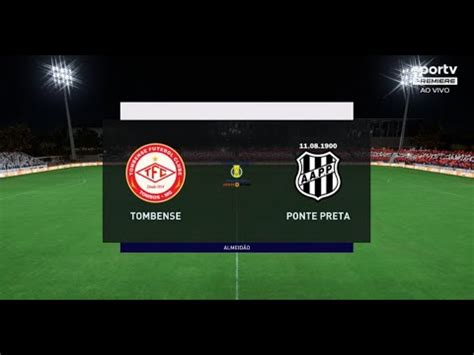 Tombense X Ponte Preta Rodada Brasileir O S Rie B Fifa