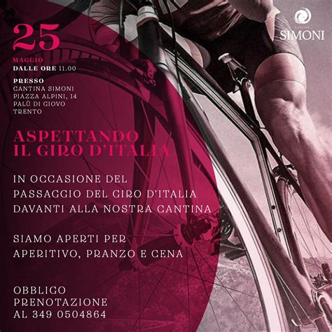 Aspettando Il Giro D Italia Cantina Simoni