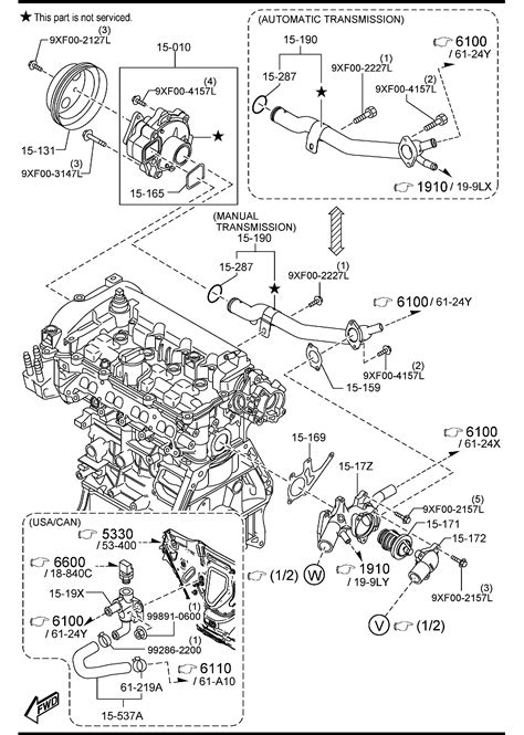 Mazda Parts By Diagram