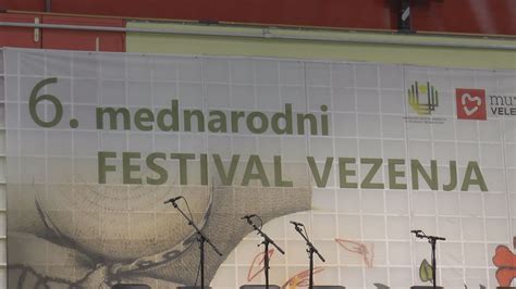 V Velenju Mednarodni Festival Vezenja Vtv Studio