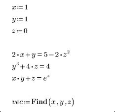 Example Solving Nonlinear Systems Of Equations