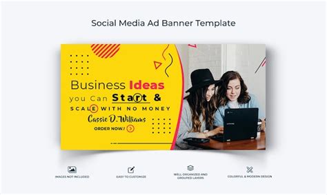 Premium Vector Business Facebook Ad Banner Template