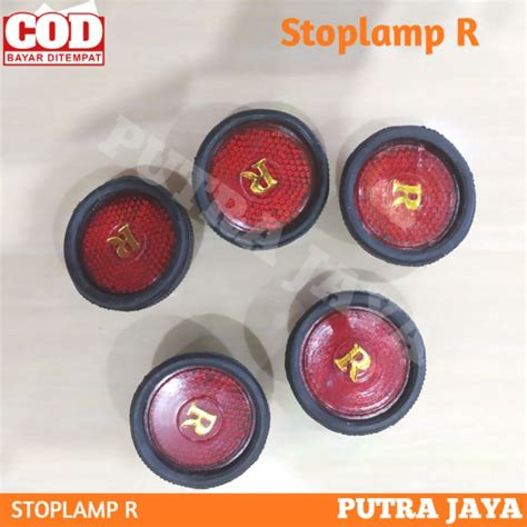 Jual Reflektor Mata Kucing Belakang Stop Lamp Stoplamp Spakbor Slebor