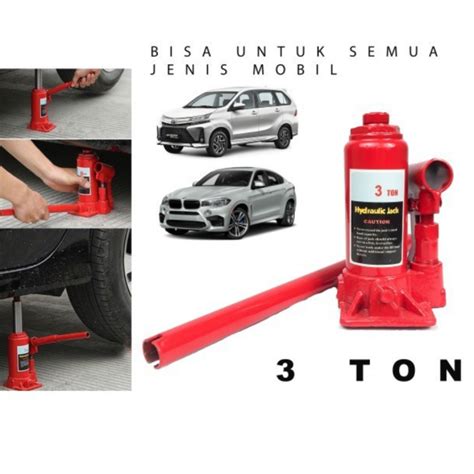 Dongkrak Botol Ton Dongkrak Mobil Hidrolik Hydraulic Jack Universal