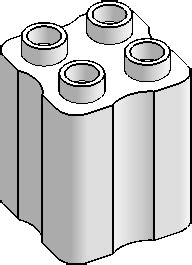 Duplo Brick W Indented Sides Lego Parts Guide Brick