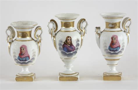 ensemble de 3 vases d autel Inventaire Général du Patrimoine Culturel