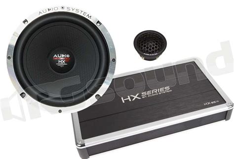 Audio System HX 165 DUST PRO AKTIV EVO 3 Kit 2 Vie 165mm Serie HX Con