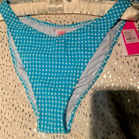 Lilly Pulitzer Swim Nwt Lilly Pulitzer Pico High Cut Bikini Bottoms