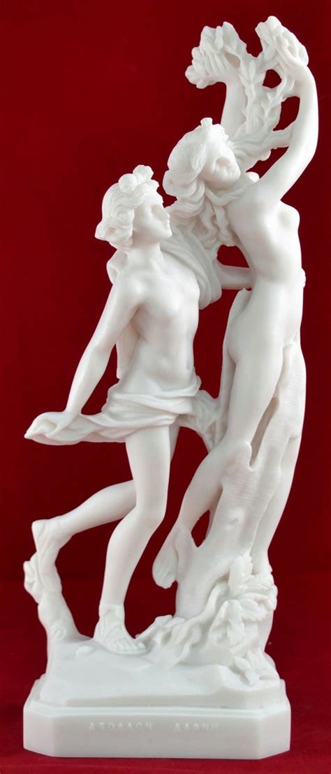 Apollo Daphne Greek Nude Statue Sculpture In Cm Etsy