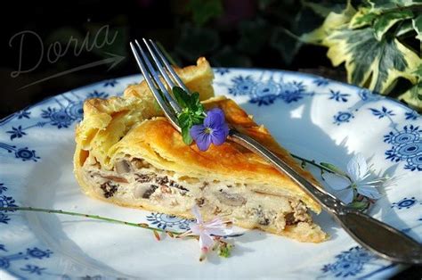 Tourte Aux Champignons Et Fromage D Abondance