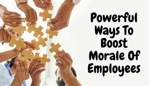 Easy Yet Powerful Ways To Boost Morale Of Employees Thrive Global