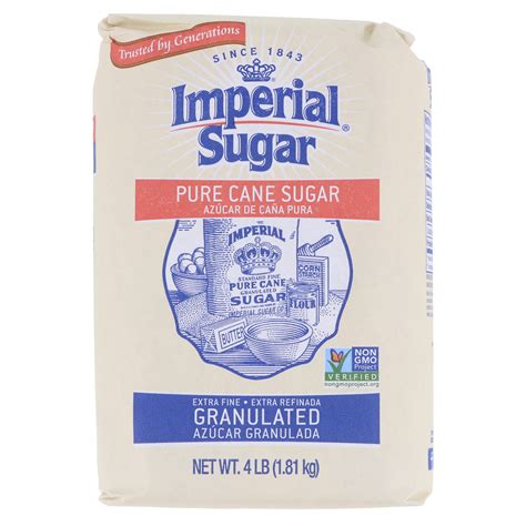 Imperial Sugar Pure Cane Extra Fine Granulated Sugar Shop Sugar At H E B