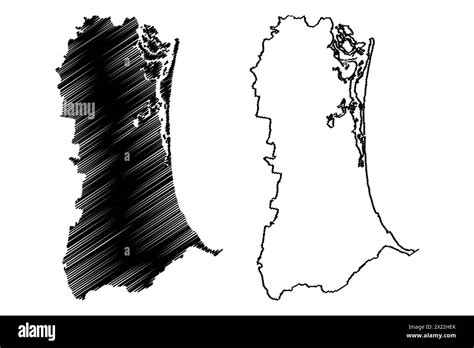 City Of Gold Coast Commonwealth Of Australia Queensland State Map