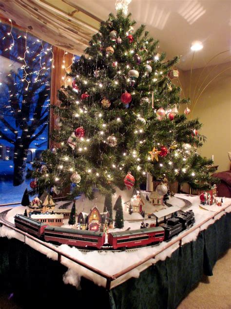 Christmas Tree Train Layouts Plans James Model Trains