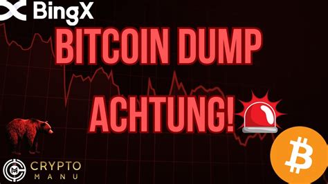 🚨bitcoin Dump Achtung⚠️ Dieser Bereich Muss Halten‼️ Btc And Eth