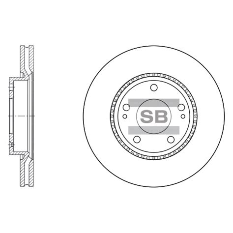 Sangsin brake SD1051 ДИСК ТОРМОЗНОЙ