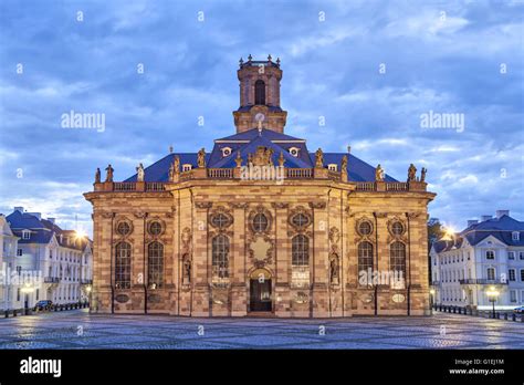 Ludwigskirche A Protestant Baroque Style Church In Saarbrucken