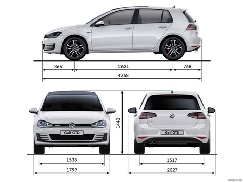 Volkswagen Golf Gtd Dimensions Caricos