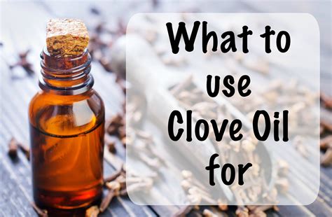 What To Use Clove Essential Oil For Clove Essential Oil Herbal