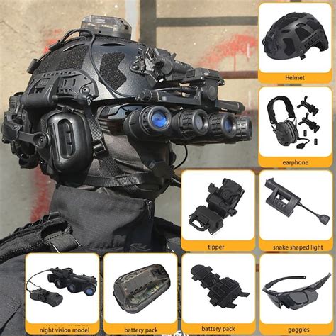 Seal SF Tactical Helmet Four Eye Night Vision Instrument Rear - Etsy in ...