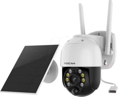 Foscam B Bewakingscamera Ip Wifi Buiten Incl Zonnepaneel Bei