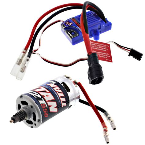 Traxxas Stampede 2wd XL 5 VXL XL 5 ID WATERPROOF ESC TITAN 12T 550