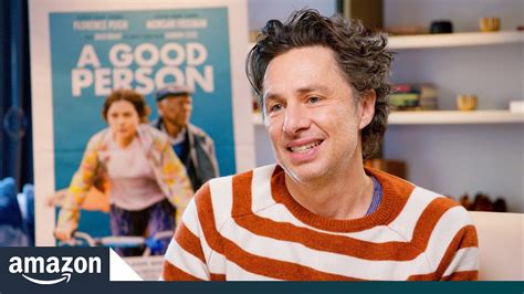 A Good Person Zach Braff Discusses His New Mgm Film Amazon News