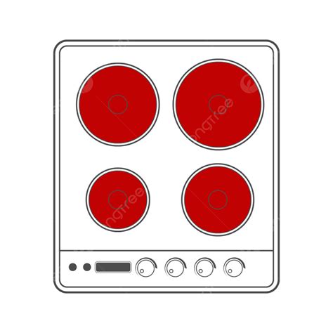 kitchen hob png vector psd  clipart  transparent background