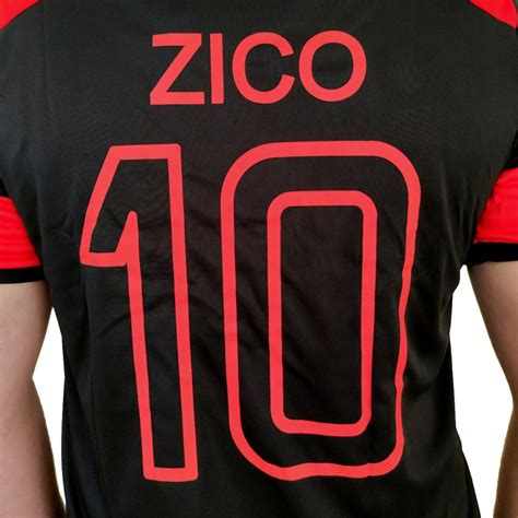 Camisa Flamengo Retro Zico Mundial Masculino Camisa Retr