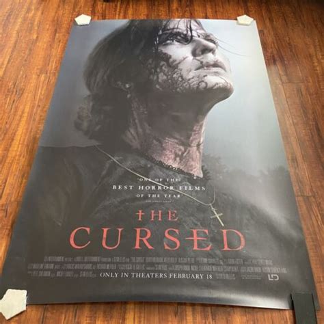 The Cursed 2022 Horror Film Bus Stop Original Release Movie Poster