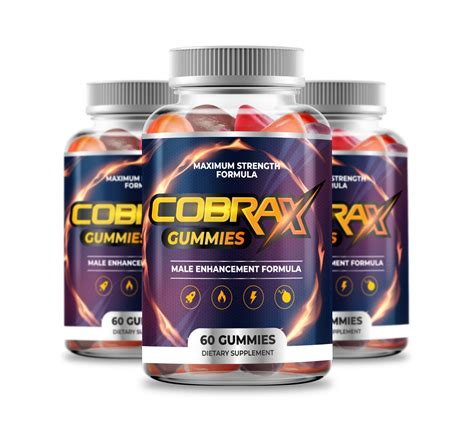 Cobrax Gummies Improves Your Performance Health Risers